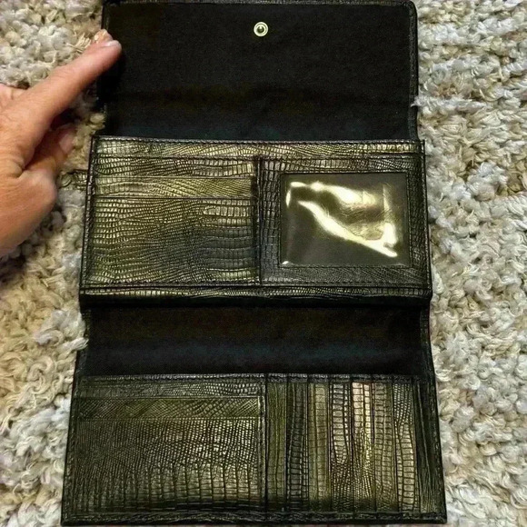 Timberland leather black wallet - Picture 3 of 8